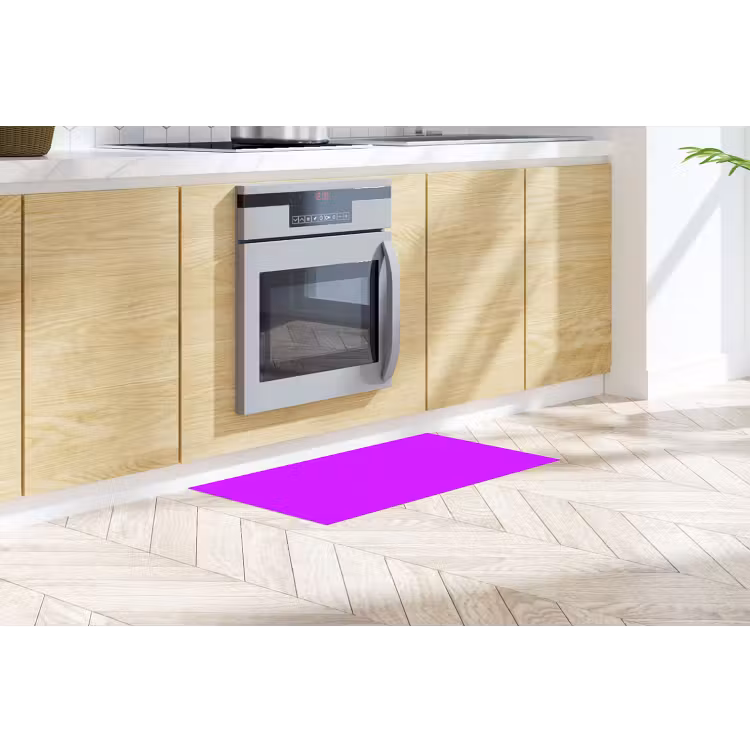 Neon - Orchid - Paars Keukenloper - keukenmat middel 536 -sfeer2