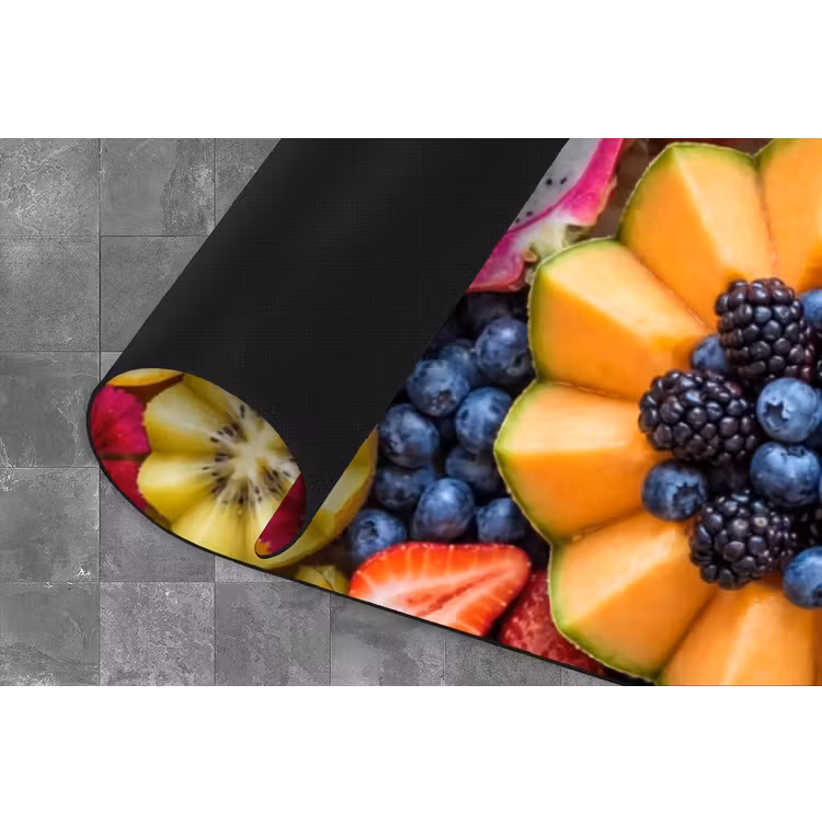 Fruit - Vers - Variatie - Eten - Kleurrijk Keukenloper - keukenmat middel -closeup