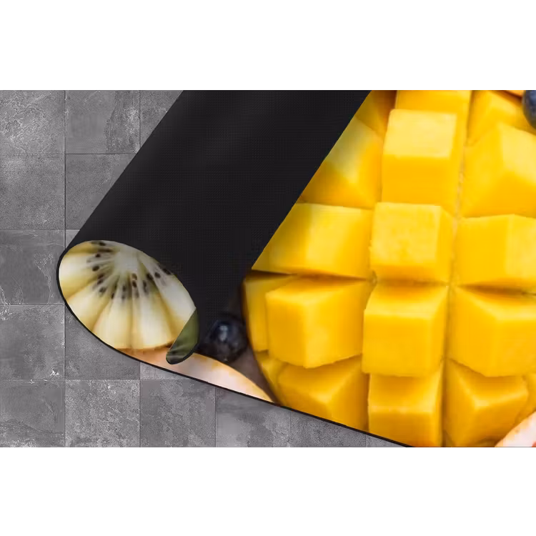 Fruit - Versneden - Kleurrijk - Eten - Gezond Keukenloper - keukenmat middel -closeup