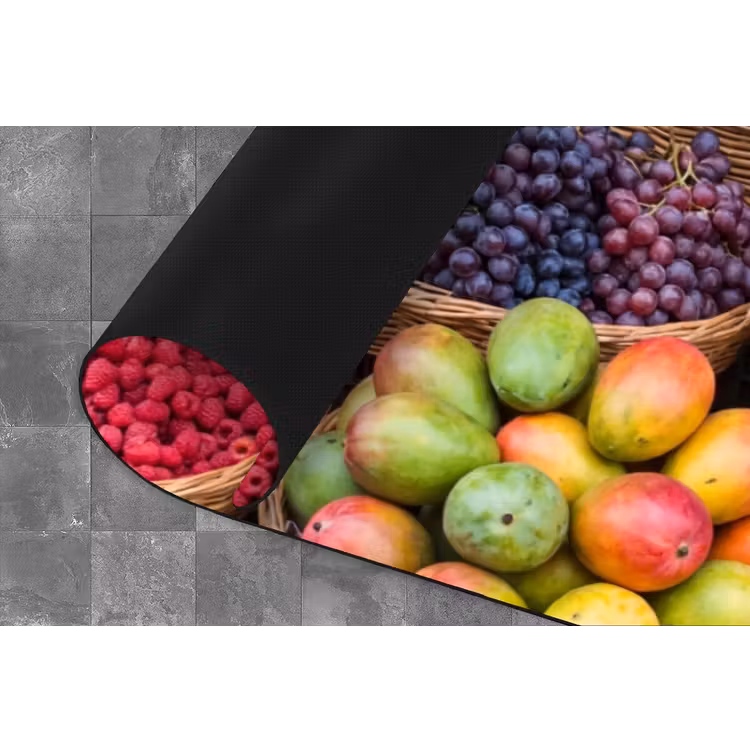 Küchenläufer - Obst – Markt – Bunt - Fruit - Markt - Kleurrijk Keukenloper - keukenmat middel