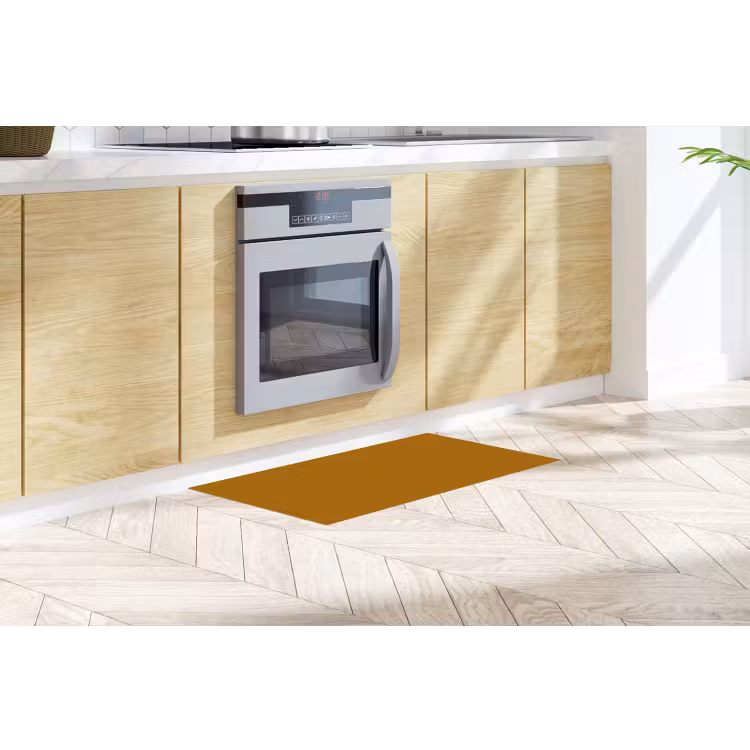 Ocre - Gold - Geel Keukenloper - keukenmat middel 536 -sfeer2