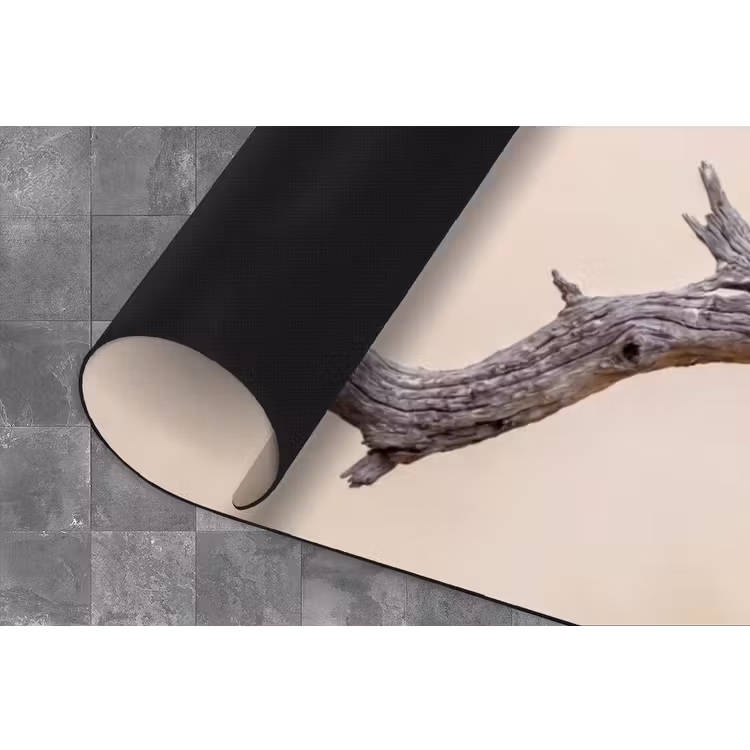Papagaai - Tak - Roze Keukenloper - keukenmat middel -closeup
