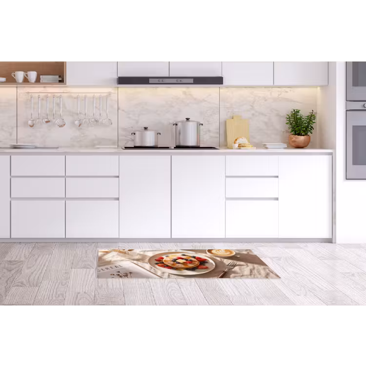 Pannenkoeken - Bessen - Ontbijt - Modern - Beige Keukenloper - keukenmat middel -sfeer3