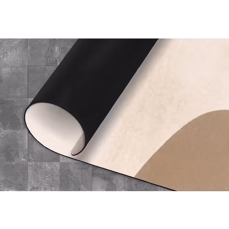 Planten - Bladeren - Abstract - Modern - Beige Keukenloper - keukenmat middel -closeup