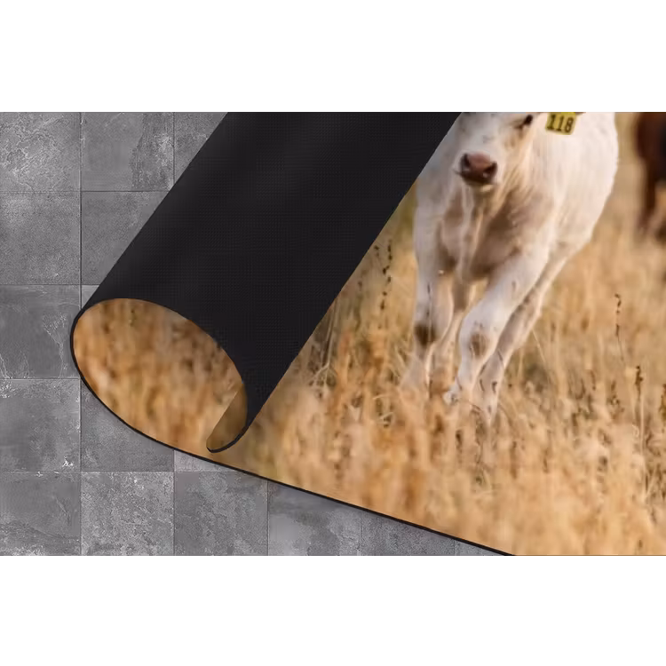 Runderen - Kudde - Landschap - Weide - Rustig Keukenloper - keukenmat middel -closeup