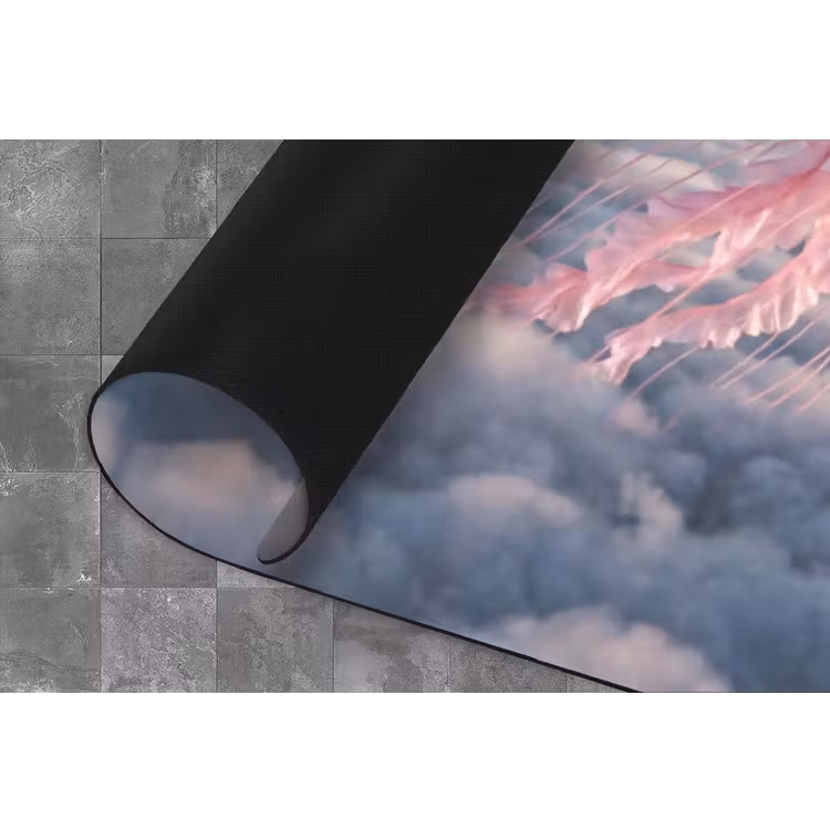 Küchenläufer - Rosa Tier – Wolken - Roze dier - Wolken Keukenloper - keukenmat middel