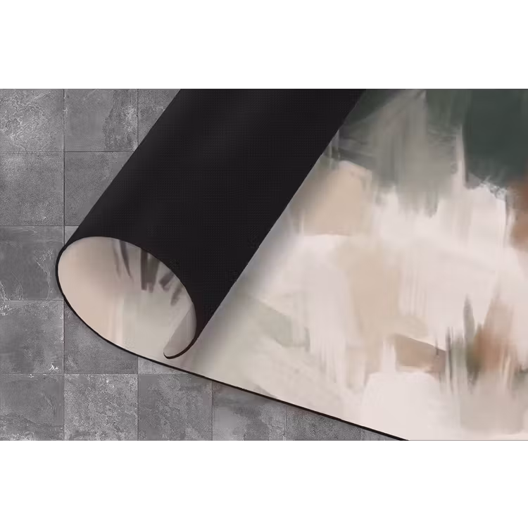 Edelhert - Gewei - Schildering - Rustiek Keukenloper - keukenmat middel -closeup