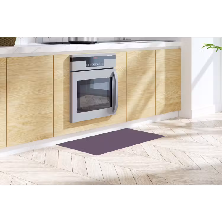 Velvet - Aubergine - Paars Keukenloper - keukenmat middel 536 -sfeer2