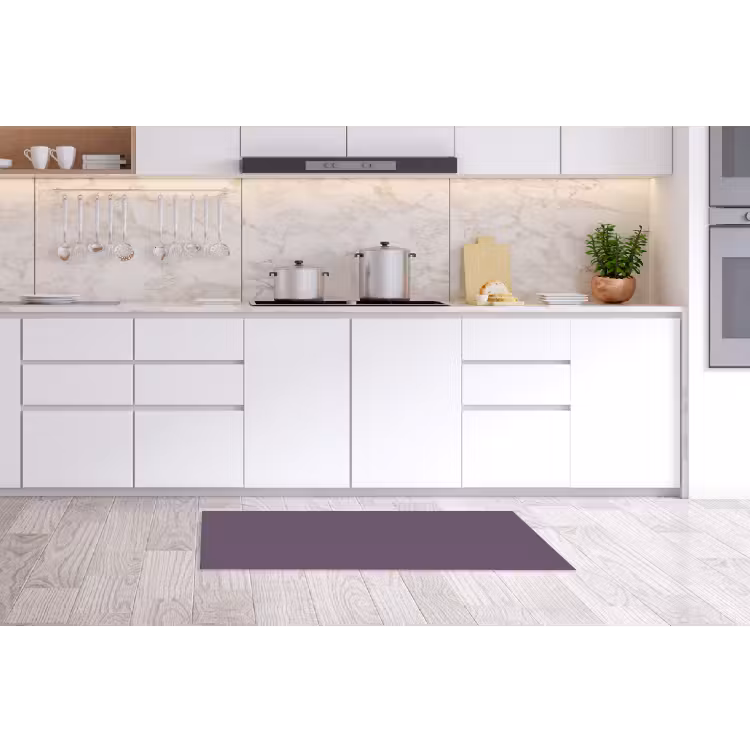 Velvet - Aubergine - Paars Keukenloper - keukenmat middel 536 -sfeer3
