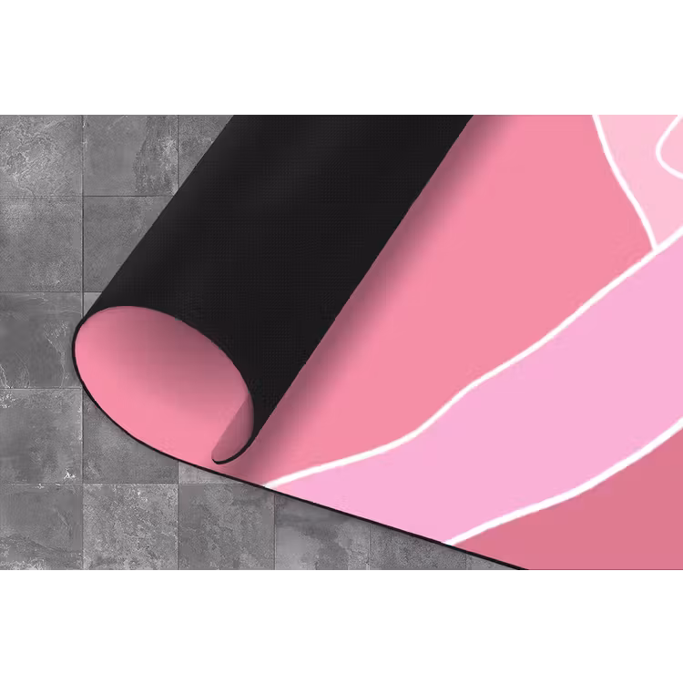 Zon - Bergen - Natuur - Abstract - Roze Keukenloper - keukenmat middel -closeup
