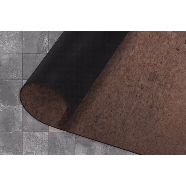 Textuur - Beton - Abstract - Donker - Bruin Keukenloper - keukenmat middel -closeup