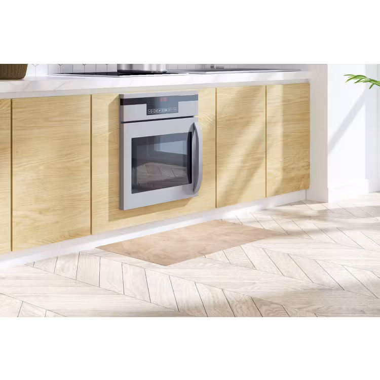 Textuur - Patroon - Abstract - Modern - Beige Keukenloper - keukenmat middel -sfeer2