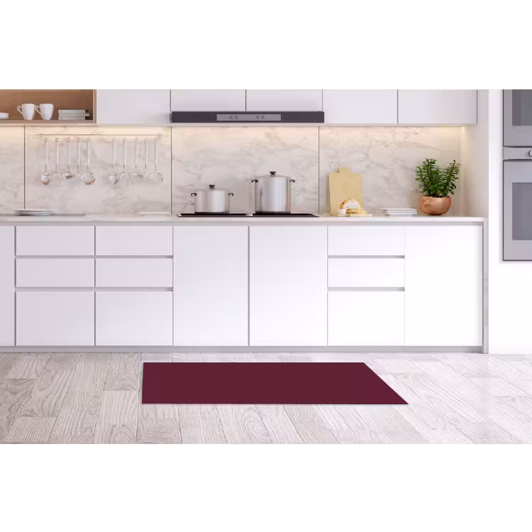 Deep - Plum - Paars Keukenloper - keukenmat middel 536 -sfeer3