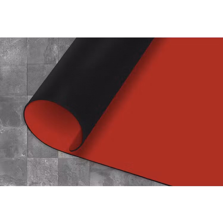 Deep - Crimson - Rood Keukenloper - keukenmat middel 536 -closeup
