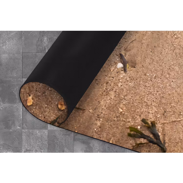 Dieren - Hart - Strand - Zand - Roze Keukenloper - keukenmat middel -closeup