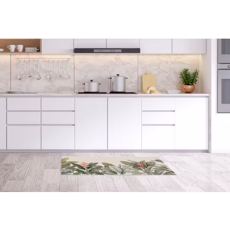 Tropisch - Planten - Modern - Groen Keukenloper - keukenmat middel -sfeer3
