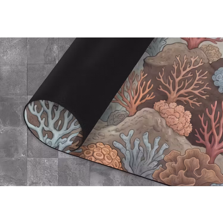 Onderwater - Koraal - Vis - Natuur Keukenloper - keukenmat middel -closeup