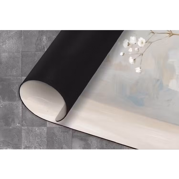 Vaas - Gipskruid - Wit Keukenloper - keukenmat middel -closeup