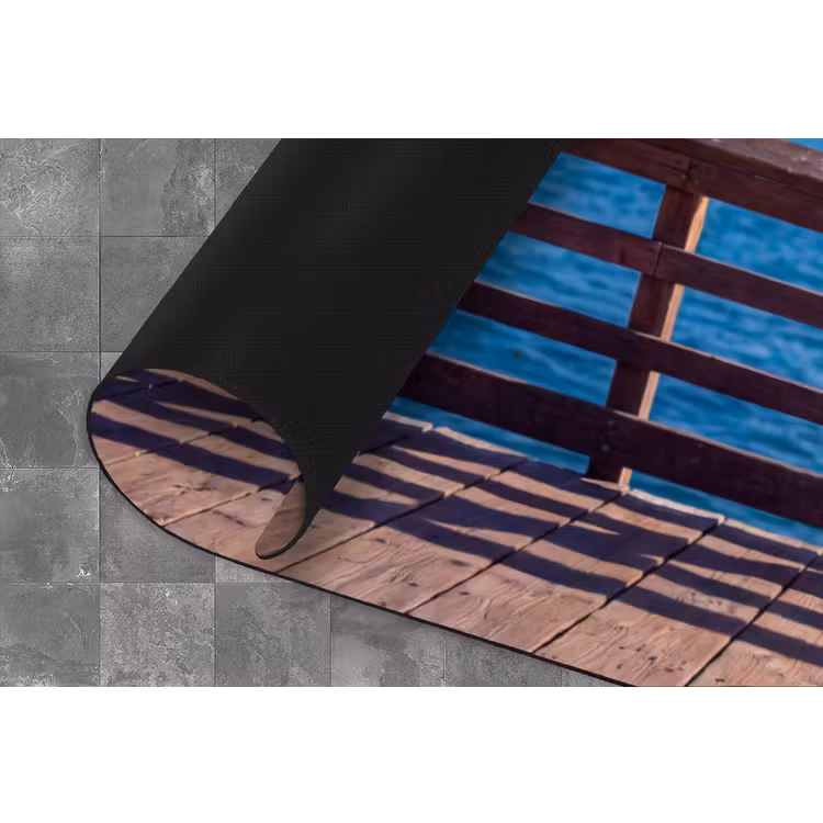 Vogel - Verrekijker - Kust - Zee - Blauw Keukenloper - keukenmat middel -closeup
