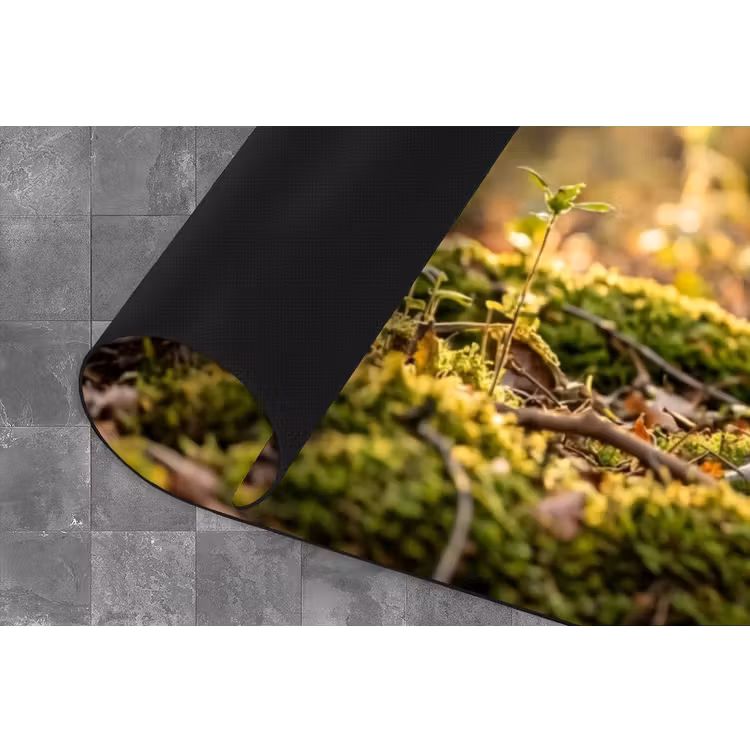 Houtsnip - Bos - Bladeren - Herfst - Gecamoufleerd Keukenloper - keukenmat middel -closeup