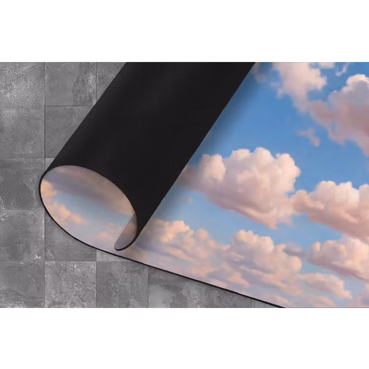 Wolken - Hemel - Natuur - Licht - Blauw Keukenloper - keukenmat middel -closeup