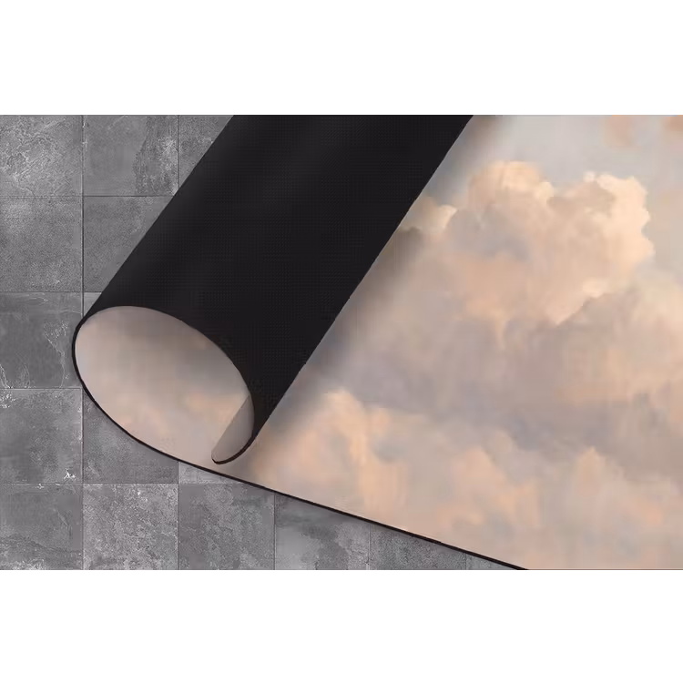 Wolken - Zacht - Natuur - Klassiek - Beige Keukenloper - keukenmat middel -closeup