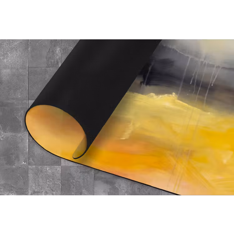 Abstract - Landschap - Modern - Geel Keukenloper - keukenmat middel -closeup