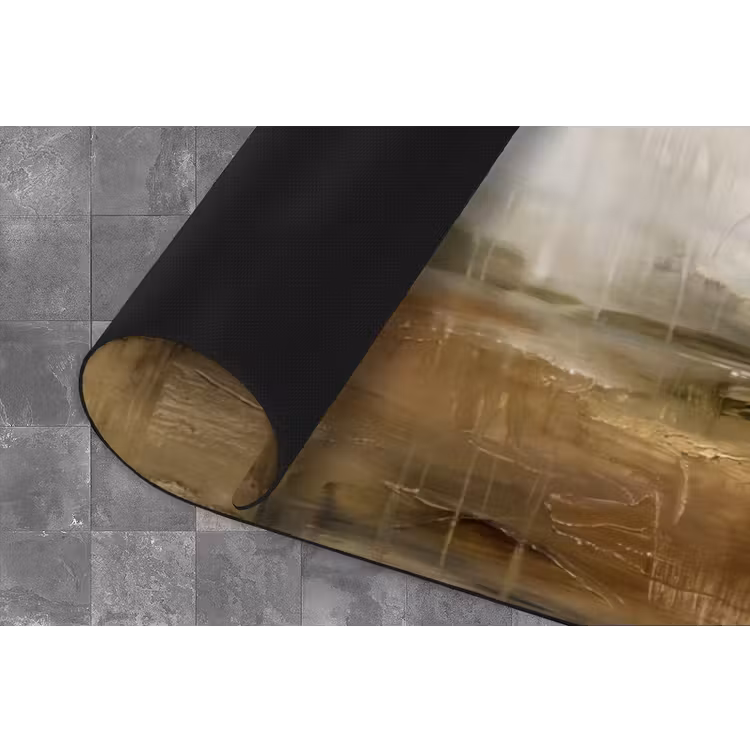 Abstract - Landschap - Natuur - Beige - Bruin Keukenloper - keukenmat middel -closeup