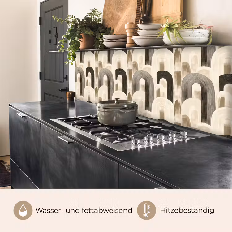 Abstract - Patroon - Bogen keuken achterwand 2 middel 871 -usp_DE