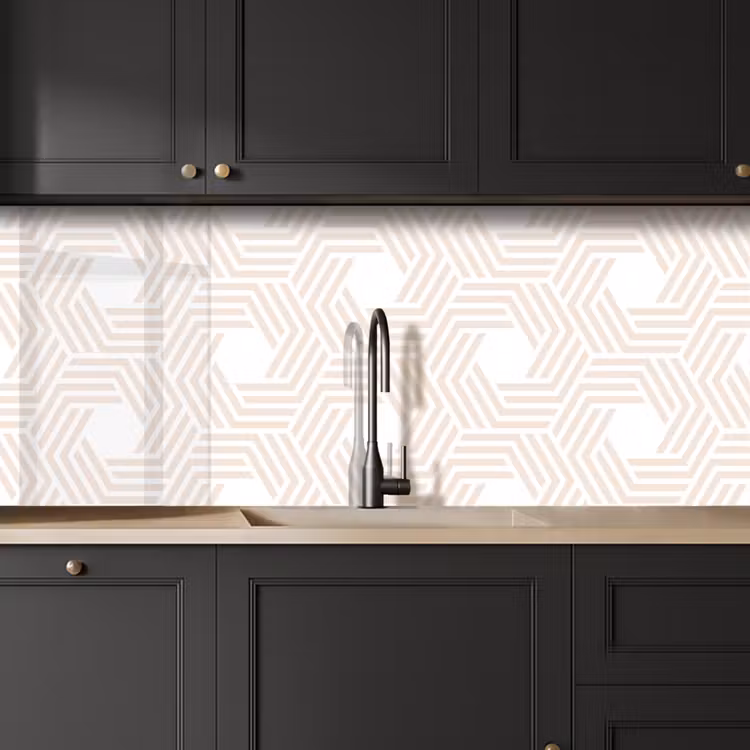 Abstract - Patronen - Design keuken achterwand 2 middel 871 -sfeer1