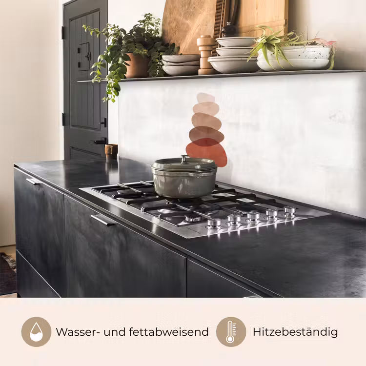 Abstractie - Gestapeld - Balans - Modern - Aardetinten keuken achterwand 2 middel -usp_DE