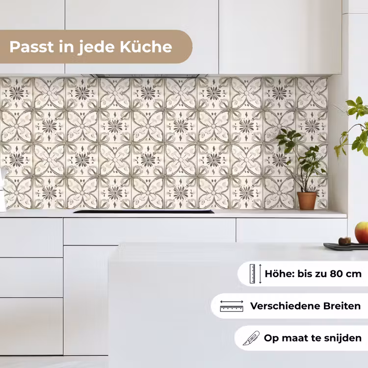 Antiek - Tegel - Beige keuken achterwand 2 middel 871 -sfeer4_DE