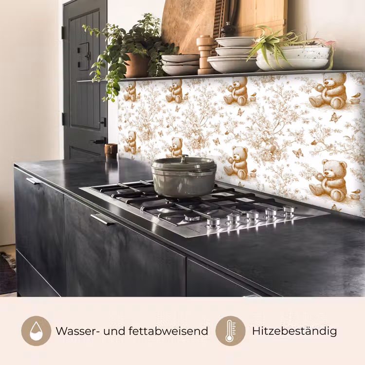 Beer - Tijdloos - Bruin keuken achterwand 2 middel 871 -usp_DE