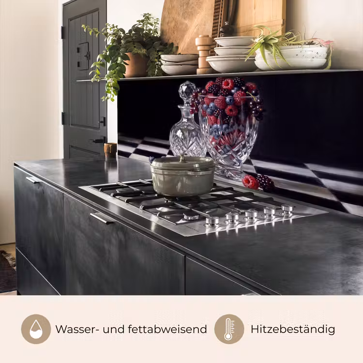 Küchenrückwand - Beeren – Kristall – Stillleben - Bessen - Kristal - Stilleven keuken achterwand 2 middel