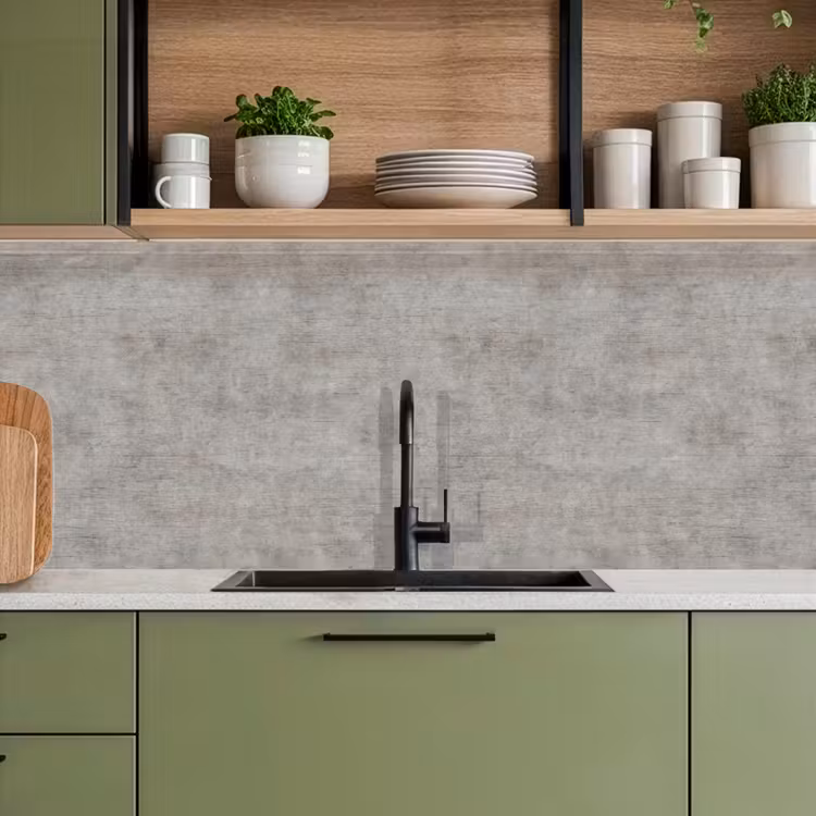 Beton - Oud - Grijs - Patronen keuken achterwand 2 middel 871 -sfeer3
