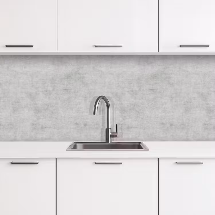 Beton - Grijs - Industrieel - Patroon keuken achterwand 2 middel 871 -3d