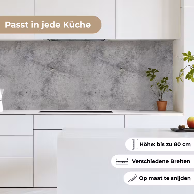 Beton - Grijs - Patronen keuken achterwand 2 middel 871 -sfeer4_DE