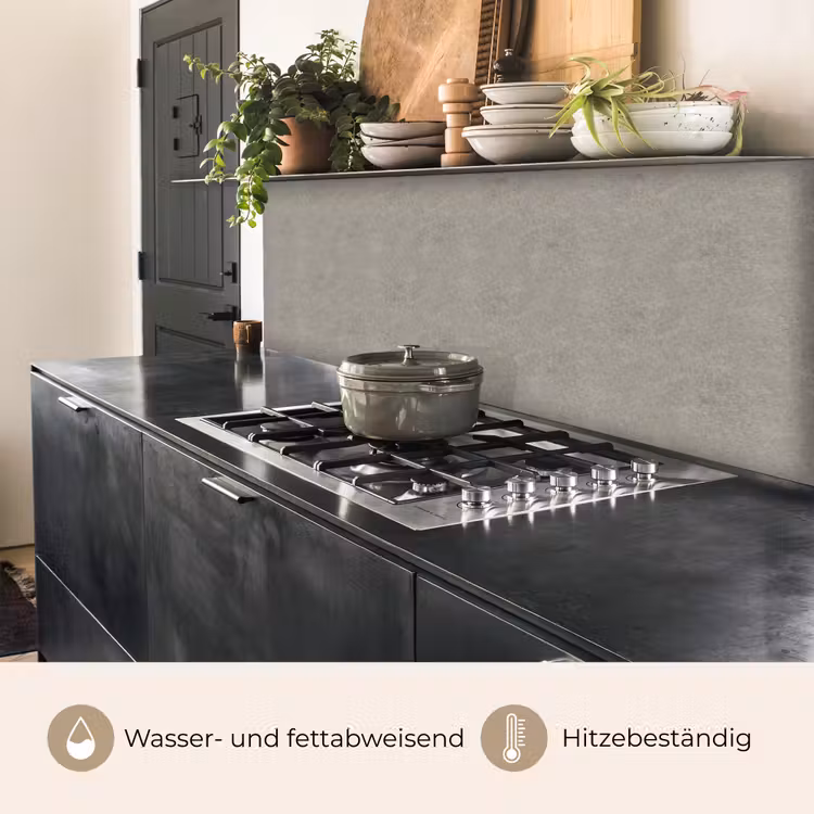 Beton - Grijs - Patronen - Industrieel keuken achterwand 2 middel 871 -usp_DE