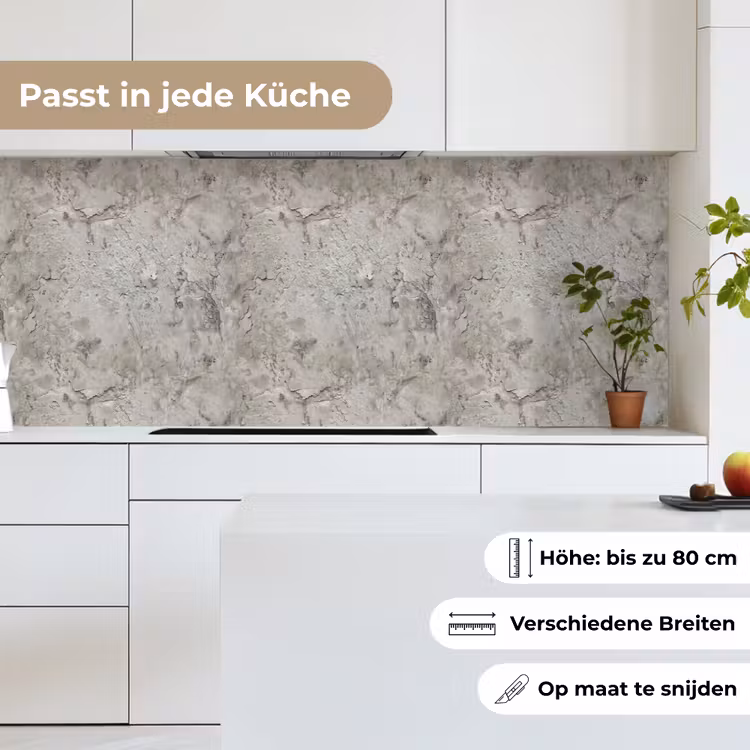 Beton - Grijs - Muur keuken achterwand 2 middel 871 -sfeer4_DE