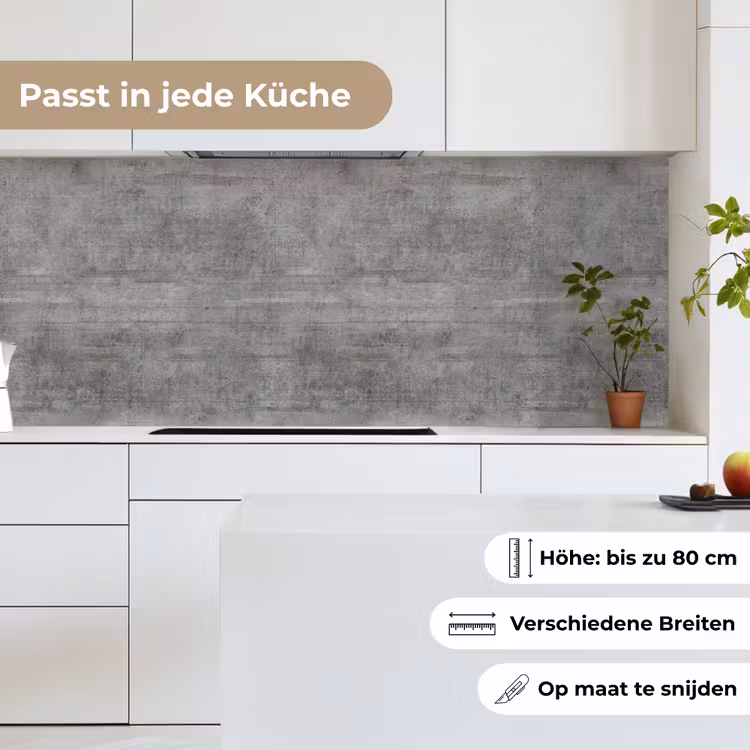 Beton - Patroon - Antiek keuken achterwand 2 middel 871 -sfeer4_DE