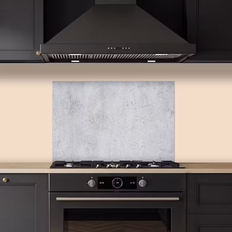 Beton - Textuur - Achtergrond - Grijs - Industrieel keuken achterwand spatscherm klein -sfeer1