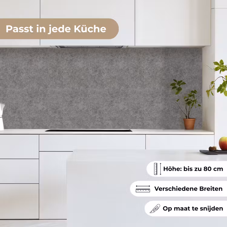 Beton - Textuur - Patronen keuken achterwand 2 middel 871 -sfeer4_DE