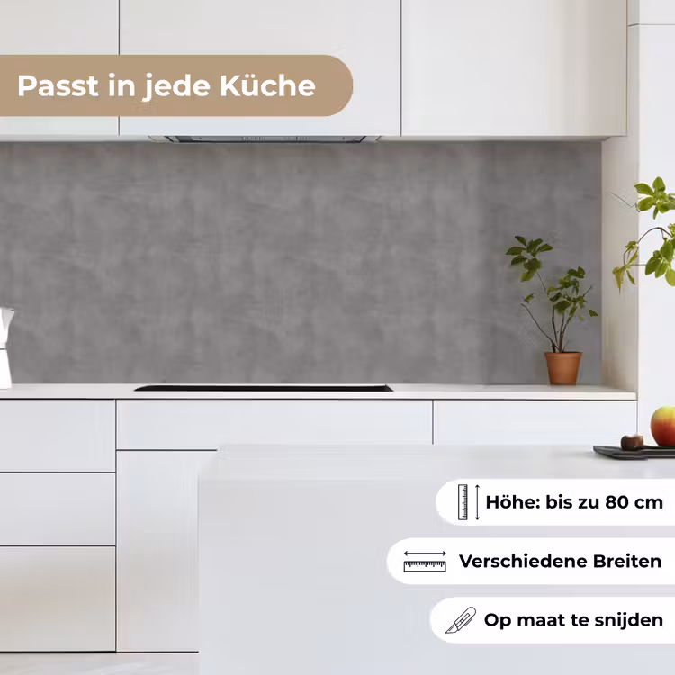 Beton - Structuur - Patroon keuken achterwand 2 middel 871 -sfeer4_DE
