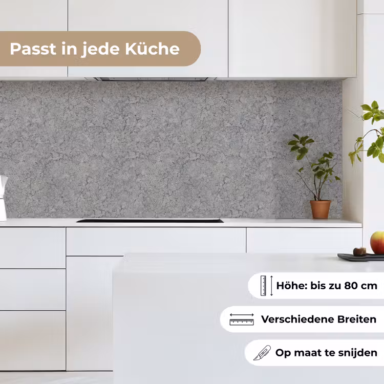 Beton - Muur - Patronen - Industrieel keuken achterwand 2 middel 871 -sfeer4_DE