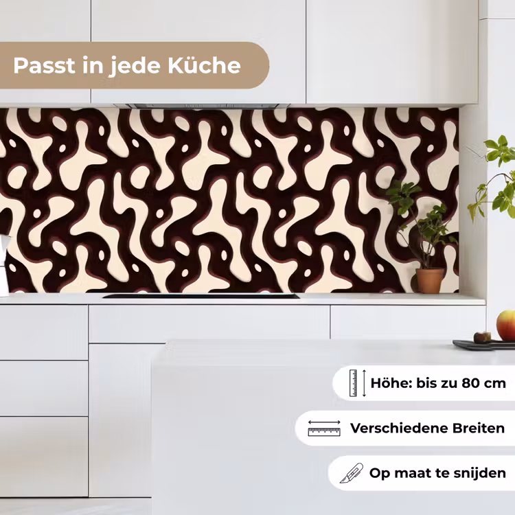 Organisch - Krachtig - Bruin keuken achterwand 2 middel 871 -sfeer4_DE