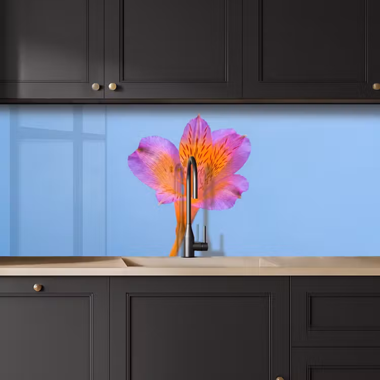 Bloem - Detail - Kleurrijk keuken achterwand 2 middel -sfeer1