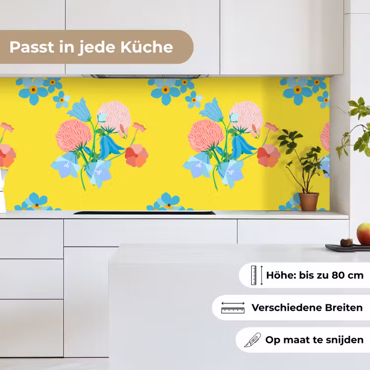 Bloemen - Boeket - Lente - Patronen keuken achterwand 2 middel 871 -sfeer4_DE