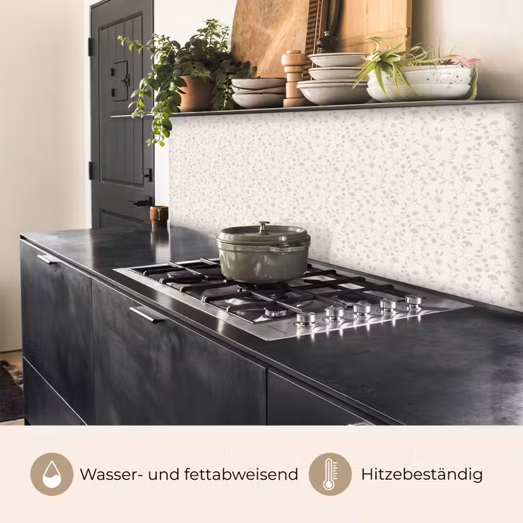 Bloemen - Motief - Zacht keuken achterwand 2 middel 871 -usp_DE