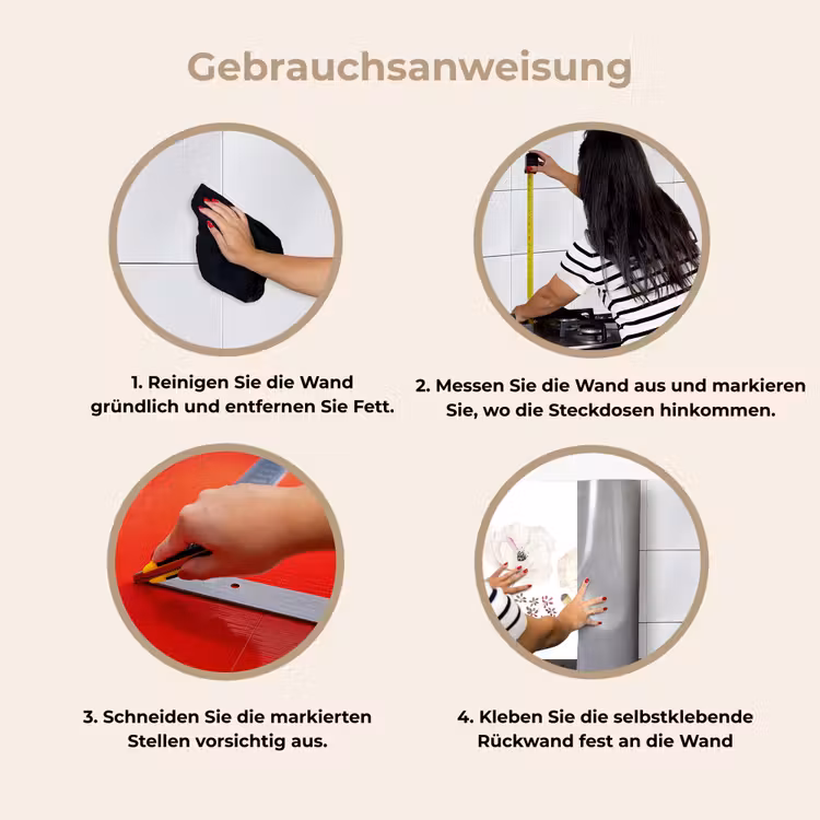 Bloemen - Pastel - Planten - Wit keuken achterwand 2 middel -gebruiksaanwijzing_DE