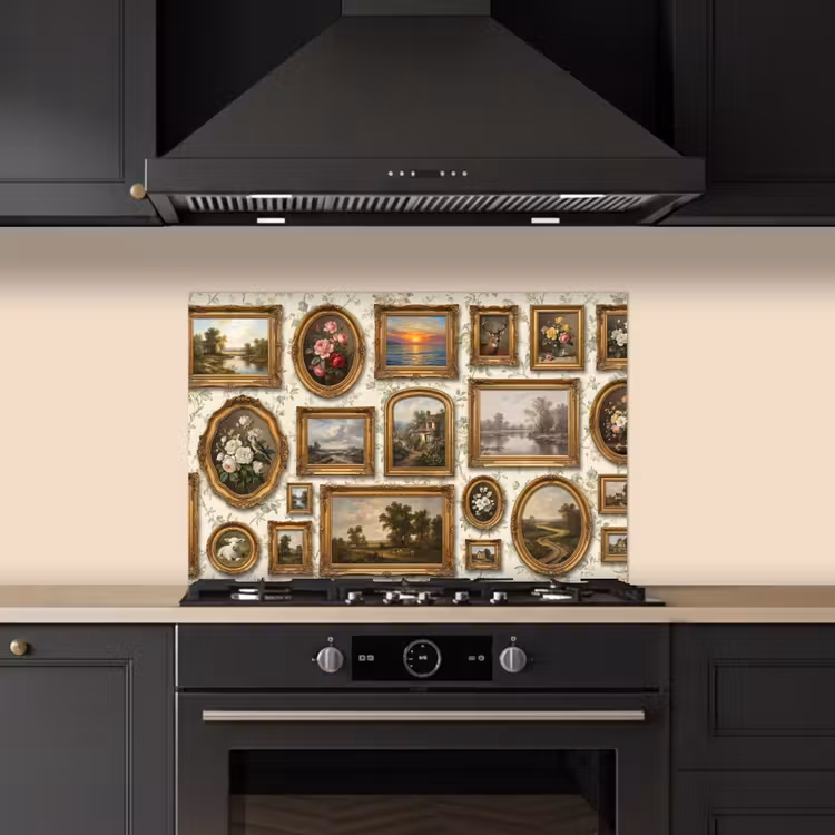 Bloemen - Roze - Stilleven - Klassiek keuken achterwand spatscherm klein -sfeer1